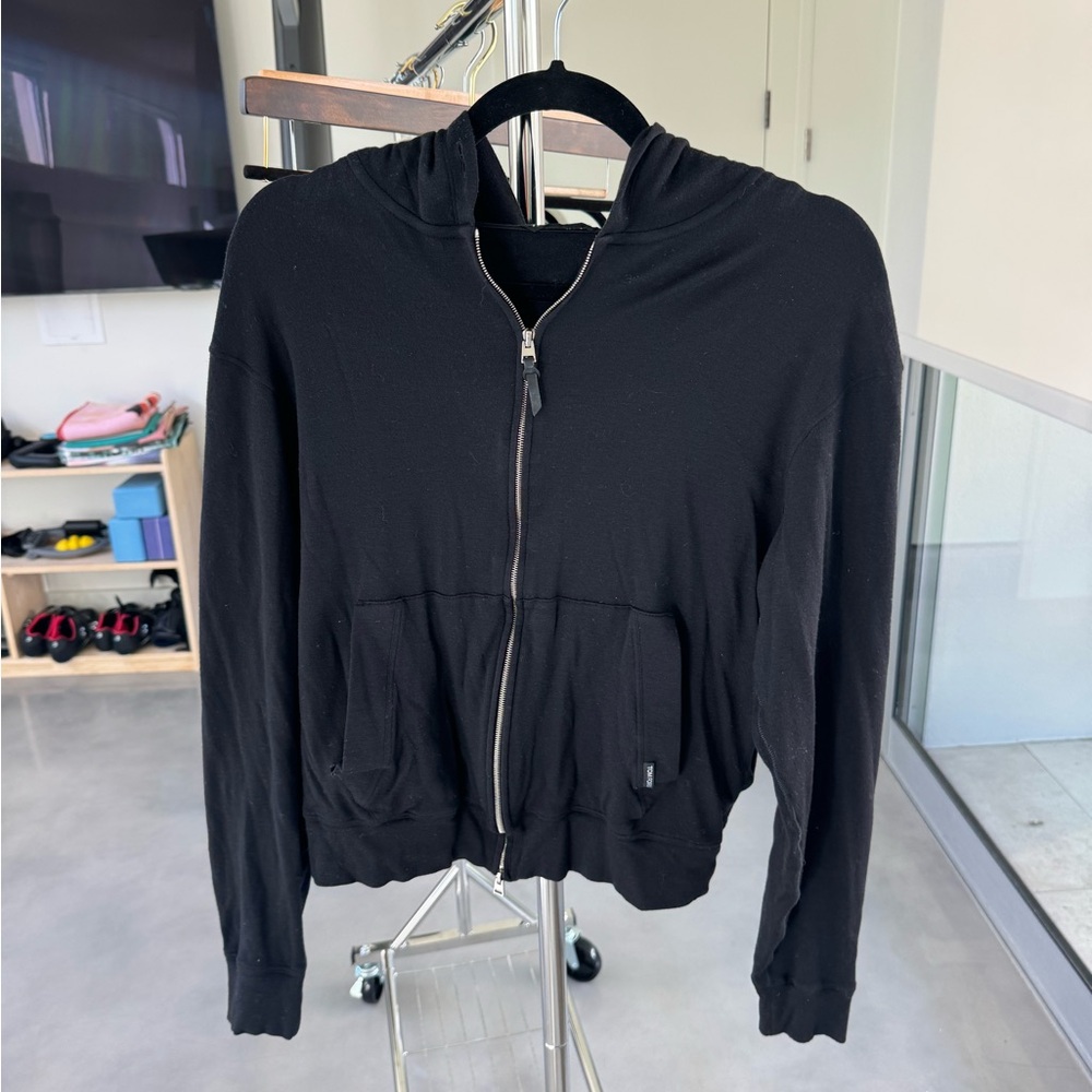 Tom Ford Full-Zip Black Hoodie